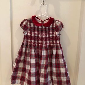 Janie and jack smocked Christmas dress
